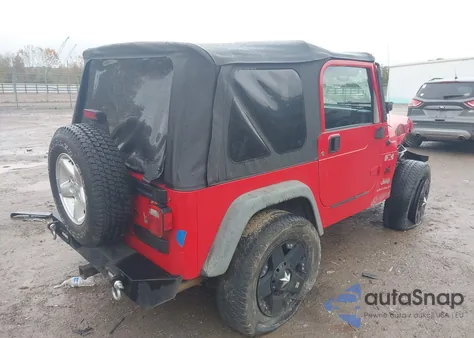 2006 Jeep Wrangler X z USA, uszkodzony, nr VIN 1J4FA39S16P722956
